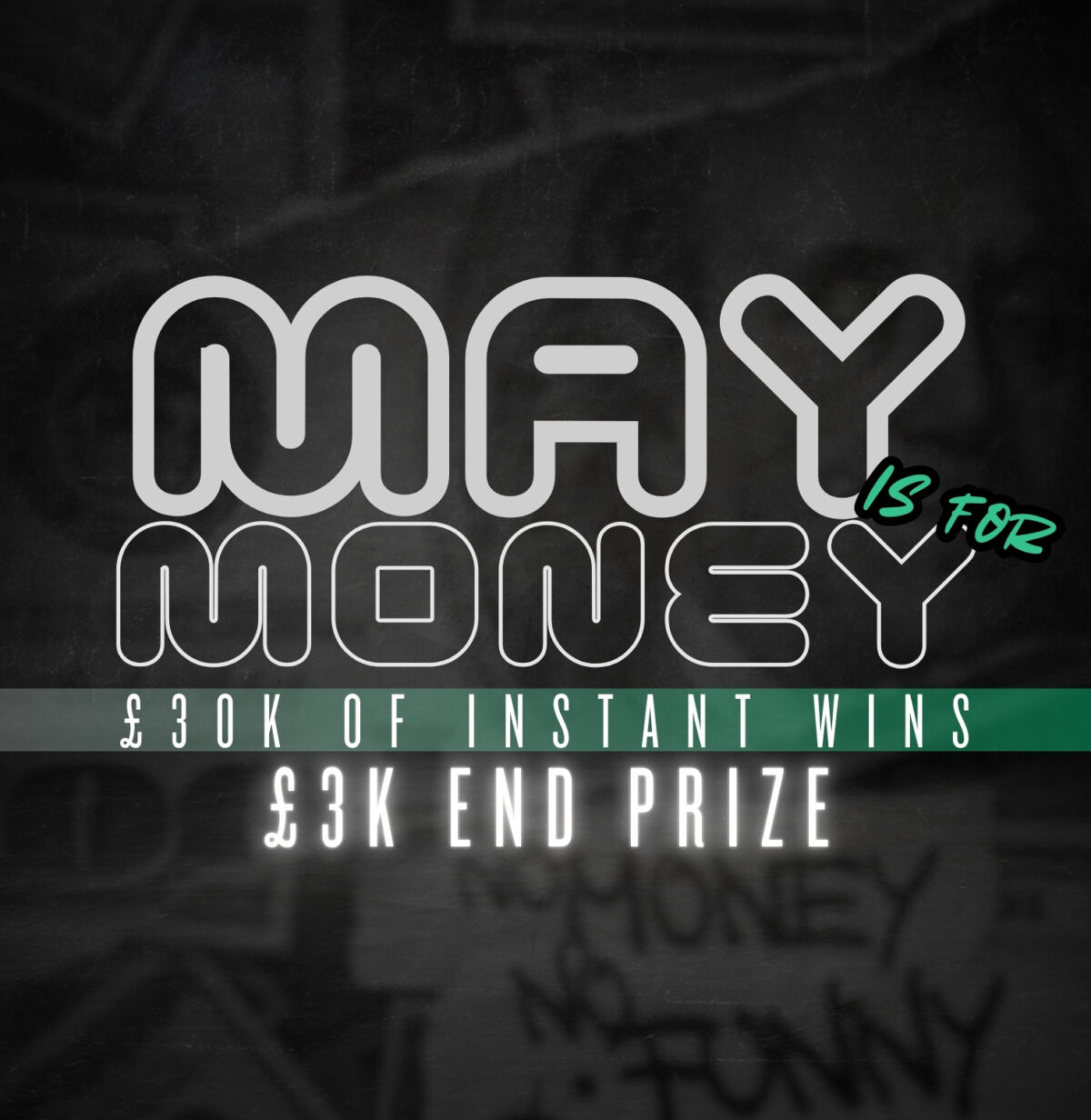 MAY IS FOR MONEY! - £30K of Instant Wins + £3K End Prize!
