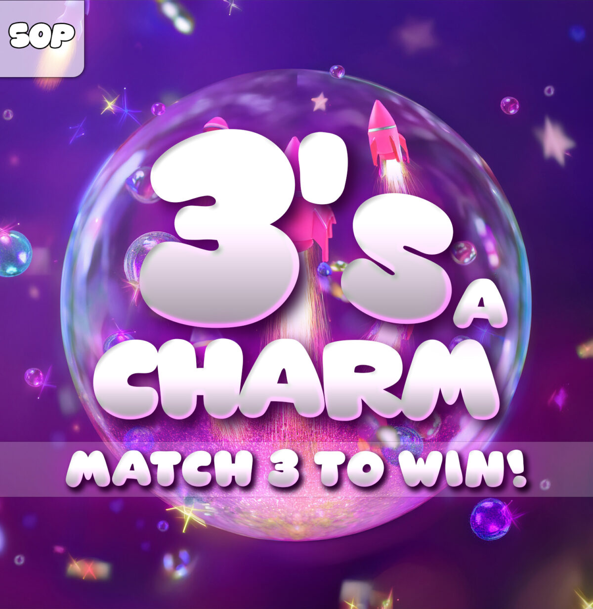 3's A Charm - £9K of Instant Wins + £200 End Prize!