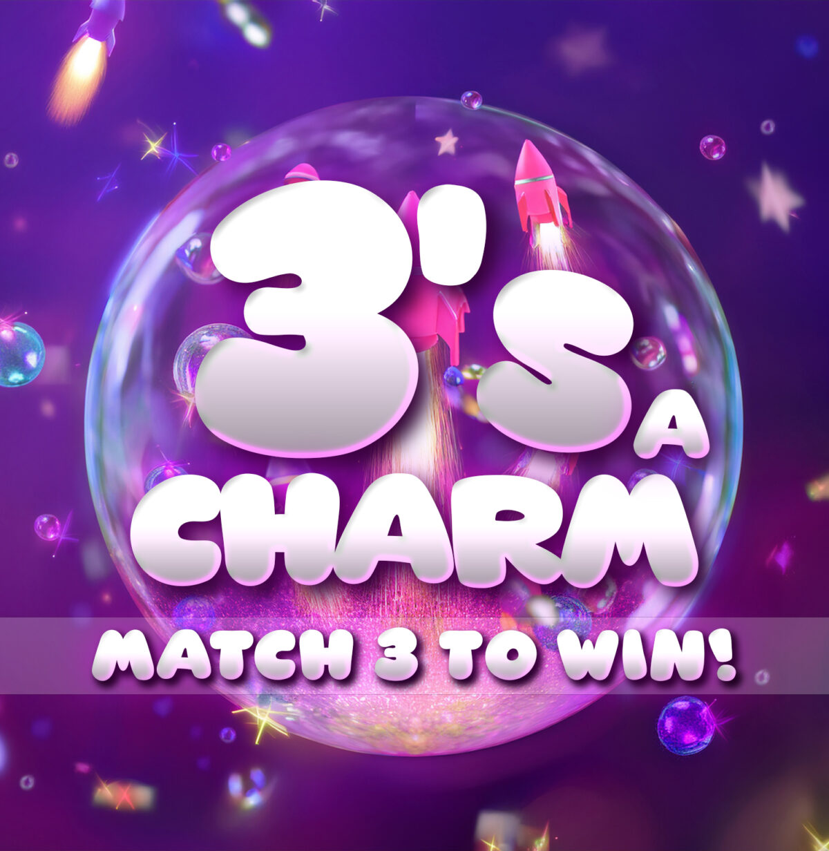 3's A Charm! - £10K of Instant Wins + 3 x £500 End Prizes!