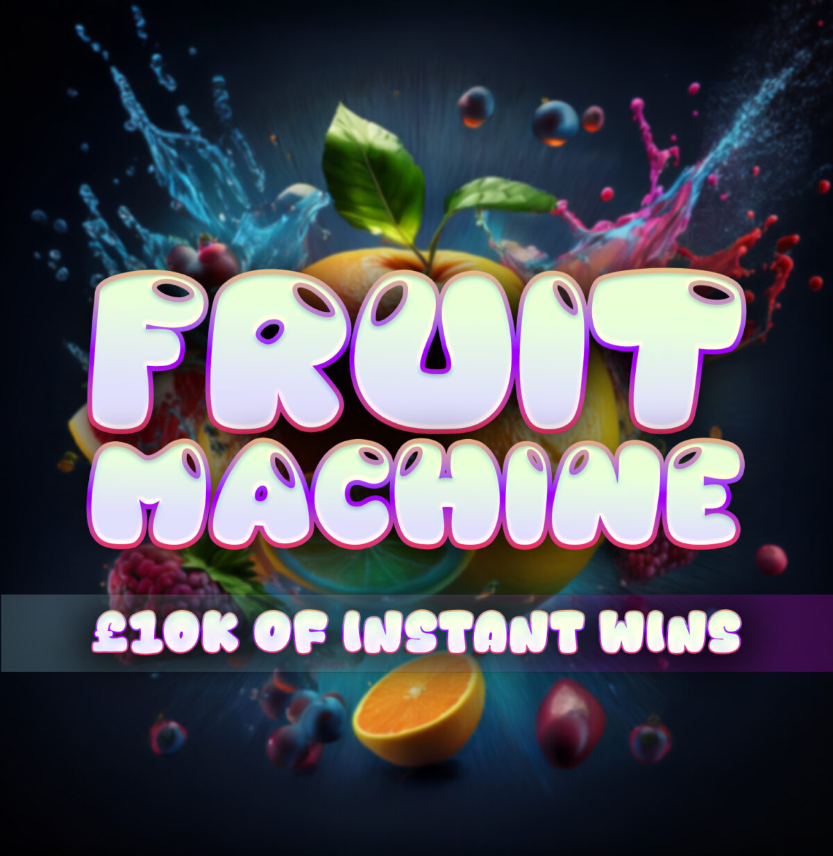 FRUIT MACHINE: £10K of Instant Wins + 5 x £300 End Prizes!