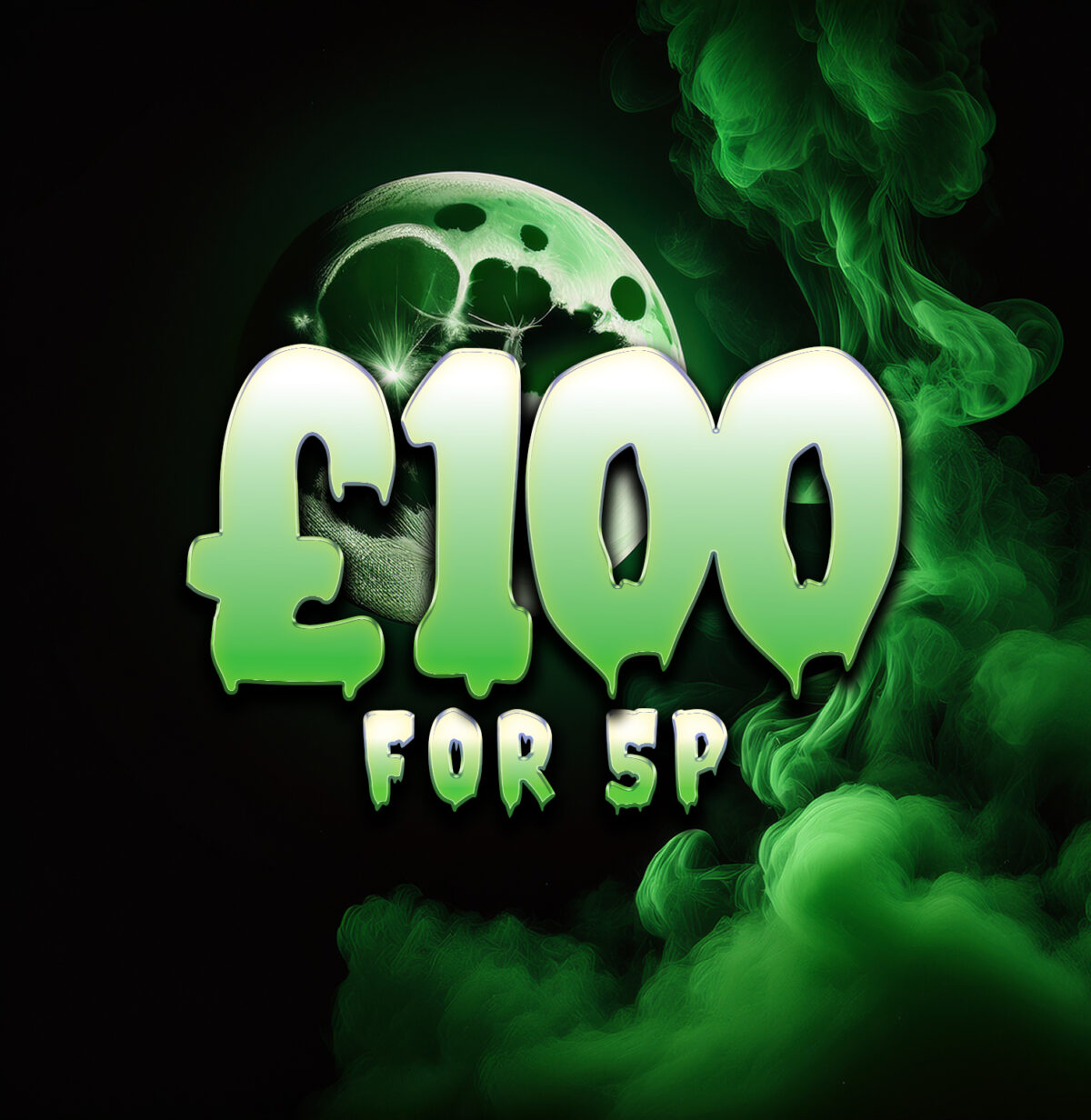 £100 FOR 5P!