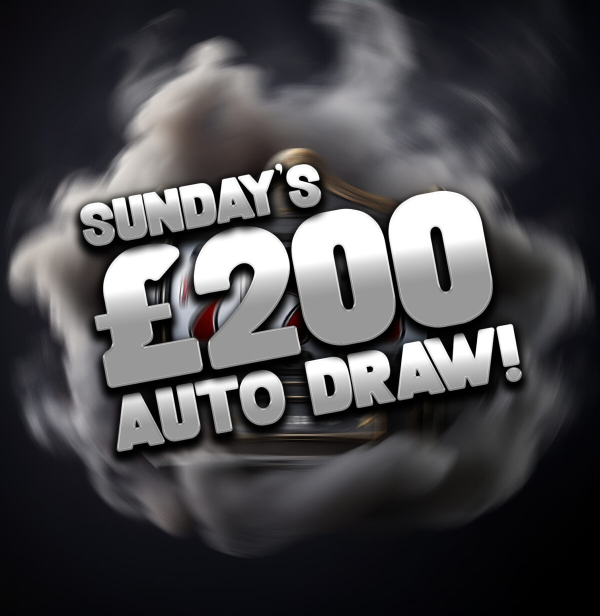 Sunday's £200 Auto Draw!